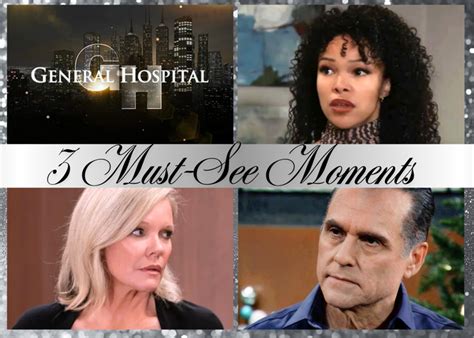 general hospital spoilers    moments week  nov