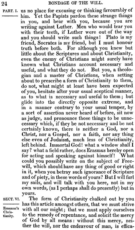 Martin Luther, Bondage of the Will, Project Wittenberg Edition, Page24