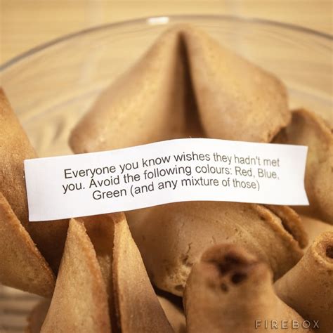 misfortune cookies