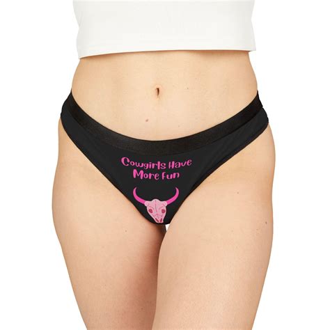 Cowgirl Thong: Country Style Lingerie, Bachelorette Party Gift - Etsy