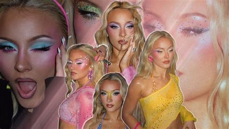 Sophia Sinot Is The MUA Behind Zara Larsson’s Y2K Pop Fantasy Looks