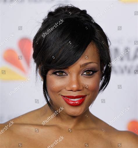 ACTRESS TIFFANY HINES ARRIVES 43RD NAACP Editorial Stock Photo - Stock