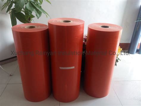 Electrical Materials Insulation Impregnated DMD F Class Red Fibreglass
