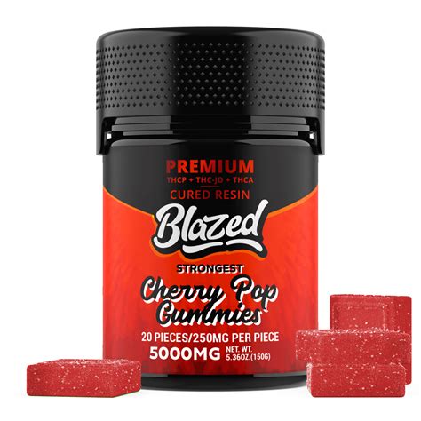 THCA + Delta 9P 5000MG Gummies For Sale - Blazed