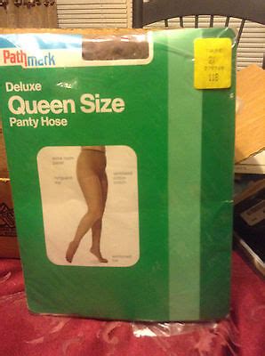 Stunning!! Vintage Pathmark queen nude taupe pantyhose w/ model | eBay