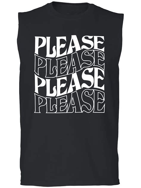 Please Please Please Adult Sleeveless Tee - Walmart.com