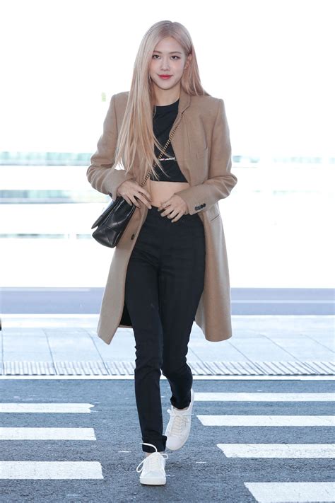 Blackpink’s Rosé Owned the Front Row at Saint Laurent | Vogue