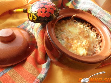 Рецепта за каша от елда с гъби и сметана - кулинарно.бг