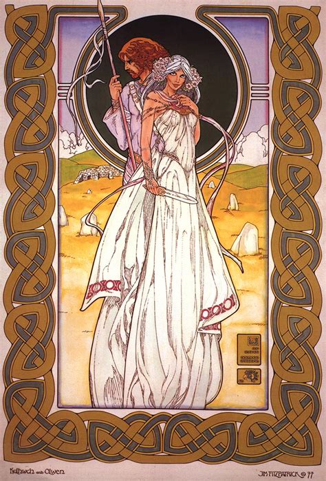 kulhwch  olwen jim fitzpatrick