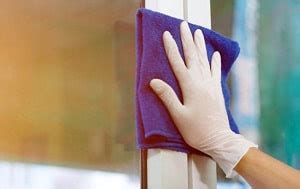 how to clean sliding glass doors