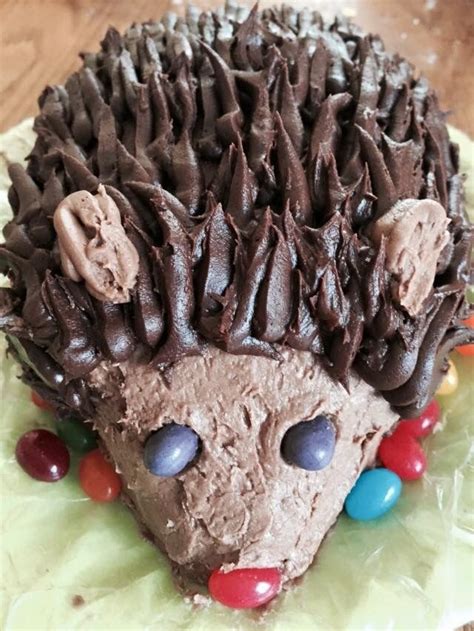 Hedgehog cake | Hedgehog cake, Cake, Desserts