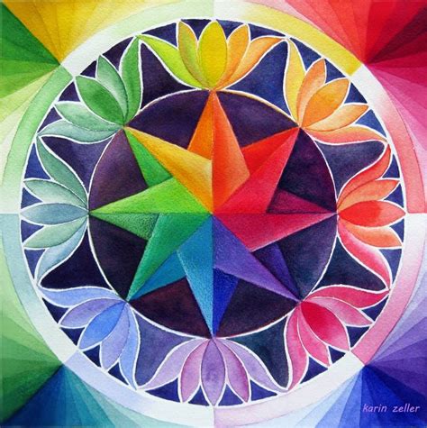 Colour wheel II by karincharlotte on DeviantArt | Color wheel art ...