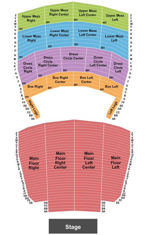 Orpheum Theatre - Sioux City Seating Chart | Star Tickets