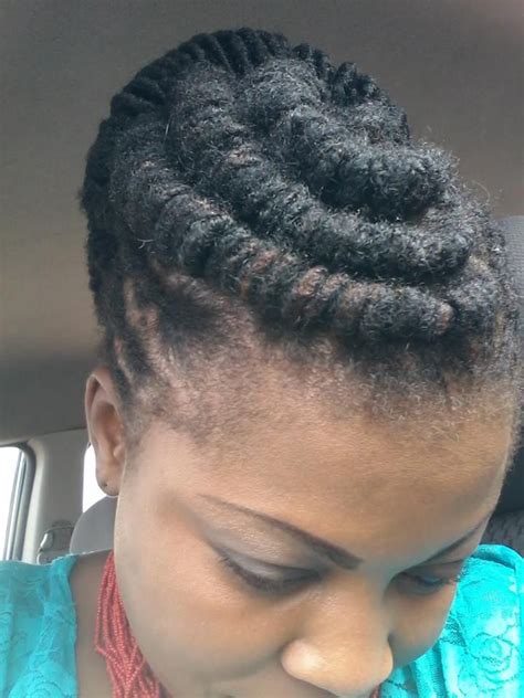 Simple Barrel Rolls. #Locs | Locs hairstyles, Natural hair styles, Dreadlock styles