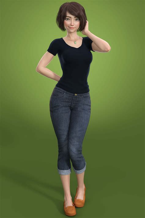 Aunt Cass for Genesis 8 Female - Daz Content by Dumitas