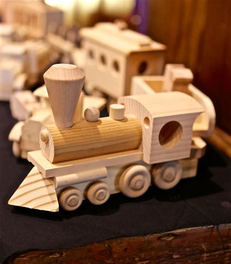 wooden toys train