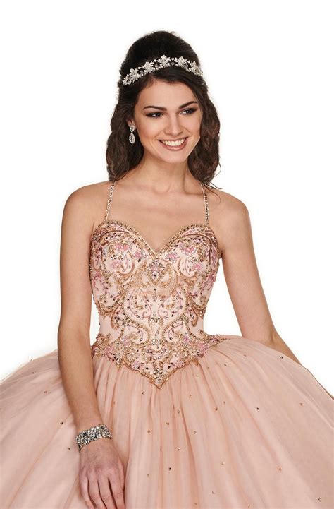 Mary's Quinceanera Dresses - MQ1054 Metallic Beaded Sweetheart Gown