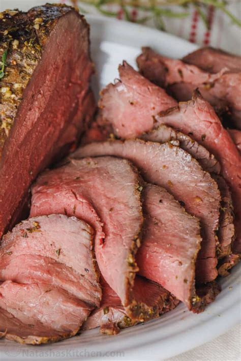 Roast Beef Recipe with Gravy (VIDEO) - NatashasKitchen.com