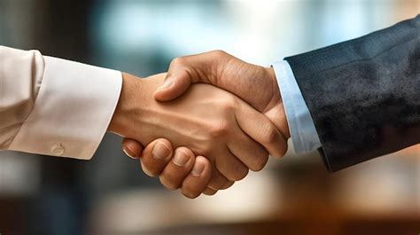 business handshake symbolizing partnership  agreement