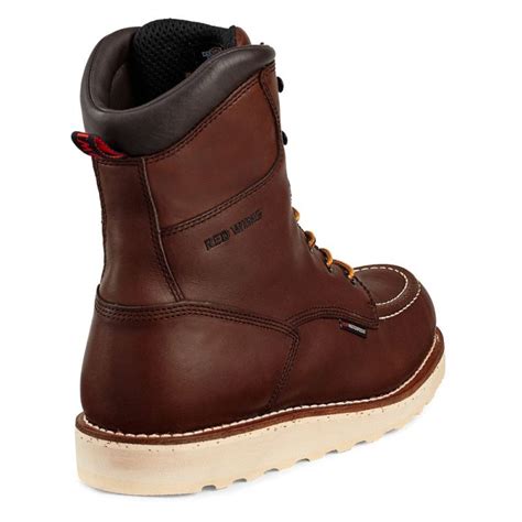 red wing traction tred mens   waterproof safety toe boot