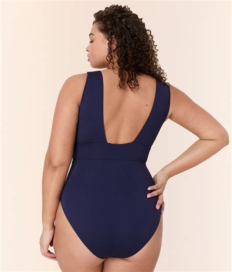 Andie The Mykonos One Piece - Flat - Navy - Classic | Garmentory
