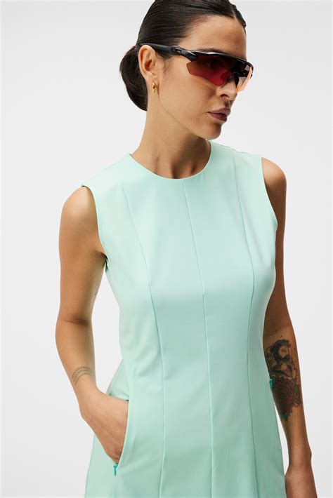 Jasmin Dress / Aruba Blue – J.Lindeberg