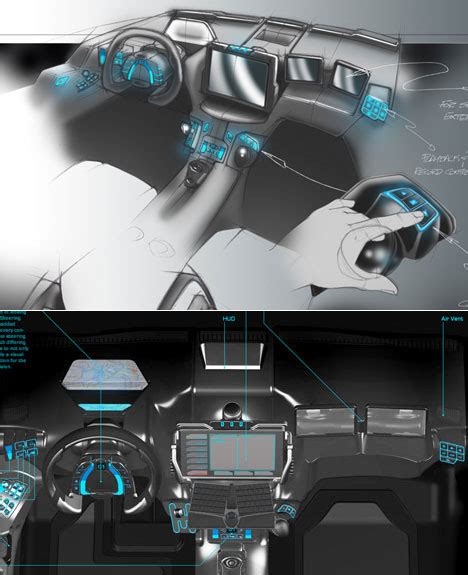 Matthew White's amazingly thorough police cruiser interior re-design ...