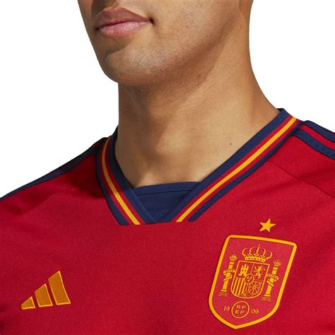 spain national team home soccer jersey  adidas