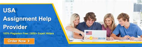 Most Trusted USA Assignment Help Provider & Homework Writing Services 