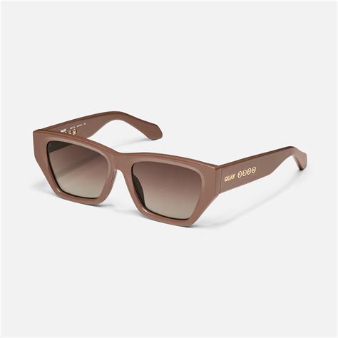NO APOLOGIES Angled Square Frame Sunglasses for Women – QUAY