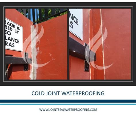 Cold Joint Repair – Durable Waterproofing Solutions