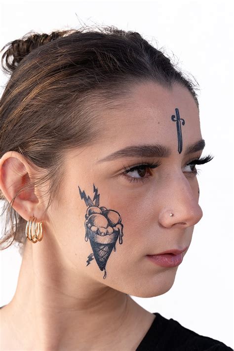 nice face tattoos 5