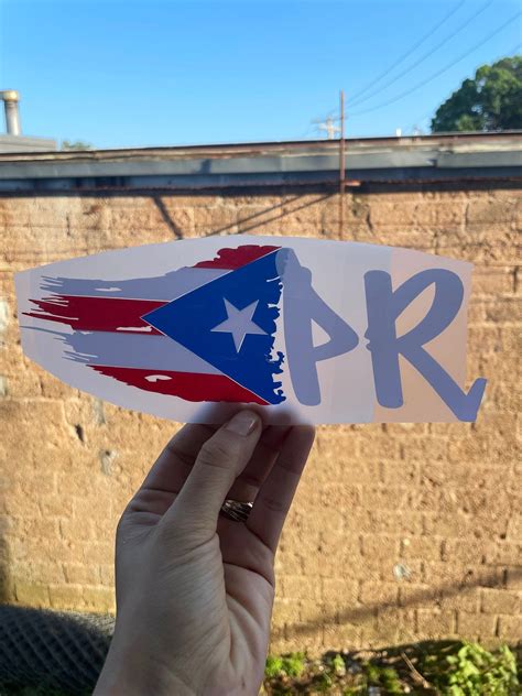 Puerto Rico Flag Sticker - Puerto Rico Graffiti Style PR - Bumper Stickers - Boricua Sticker ...