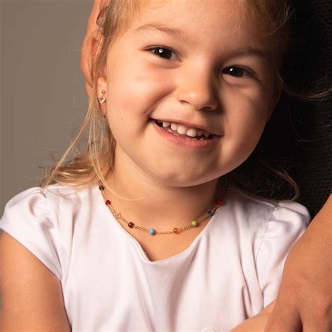 Colar De Miçangas Infantil - Colar de Miçangas Infantil | Para Meninas
