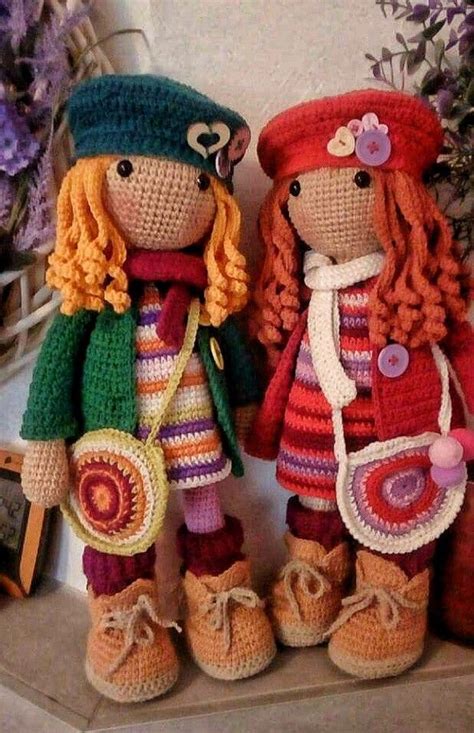 Куколки! 🦋🍃🌸🦋🌸🌿🦋 Весёлые игрушки для тебя! | Crochet toys, Crochet doll ...