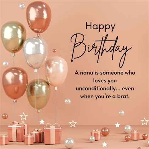 happy birthday nanu wishes quotes messages cards images