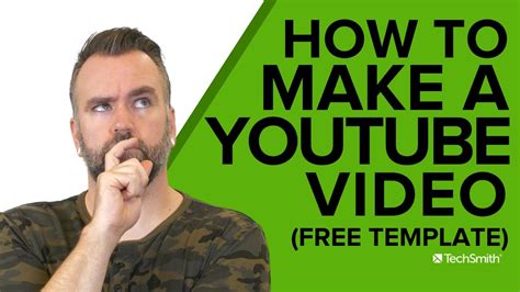 How to Make a Youtube Video (Free Template) - YouTube