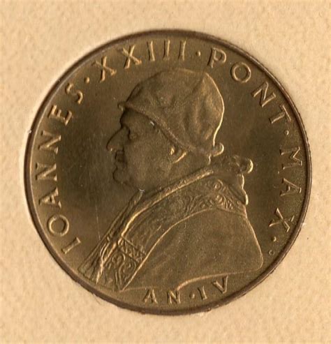 20 лир - Ватикан - 1962 - Concilium - Иоанн XXIII - KM#71 — покупайте ...