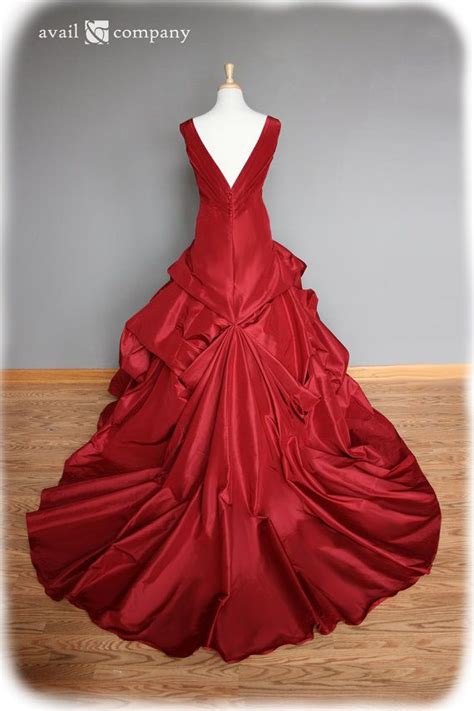 27+ Latest Red Taffeta Dresses | [A+] 152