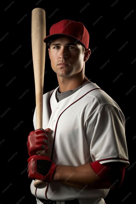 Free Photo | Portrait of male baseball player