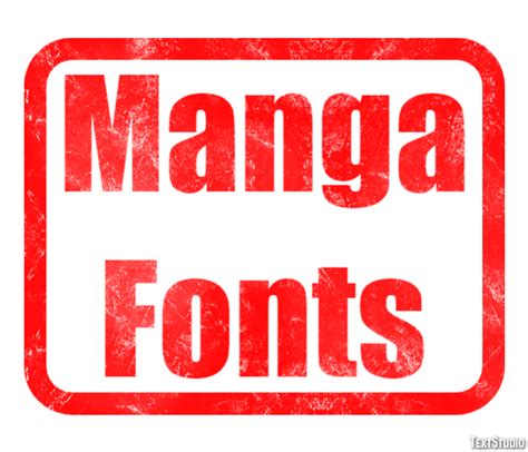 Manga Fonts Text Effect and Logo Design Font