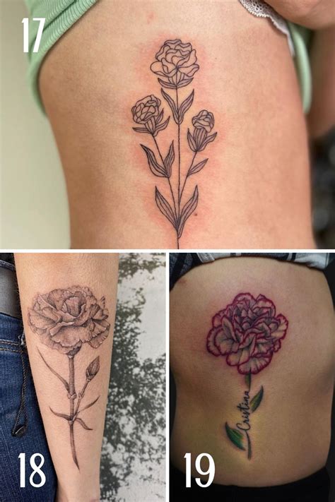 21+ Month Flower Tattoos - AddisonSyma