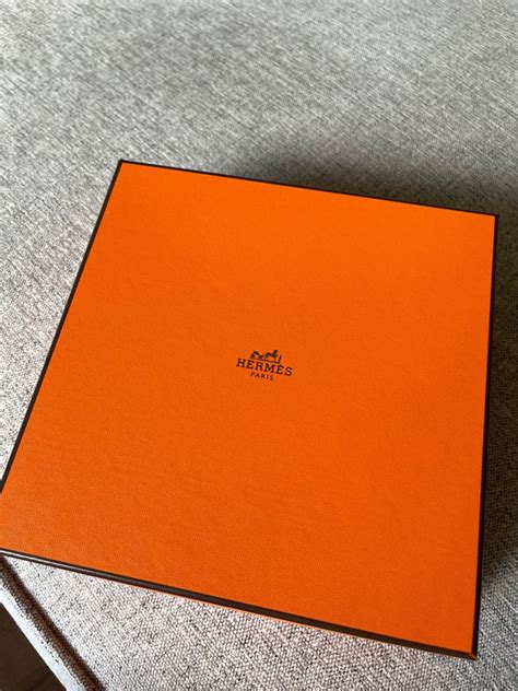 hermes belt box luxury accessories  carousell