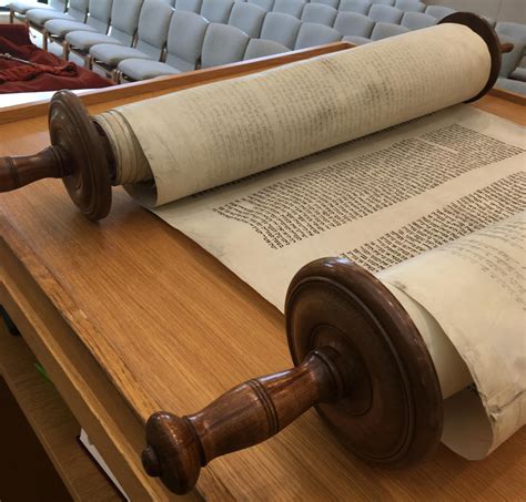 Holocaust Torah Scroll - Temple Judea of Bucks County