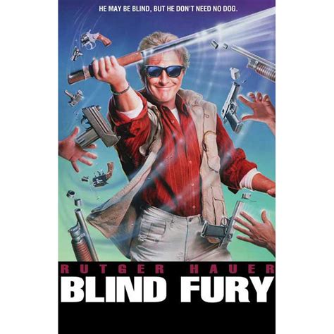 Blind Fury - movie POSTER (Style B) (27" x 40") (1990) - Walmart.com - Walmart.com