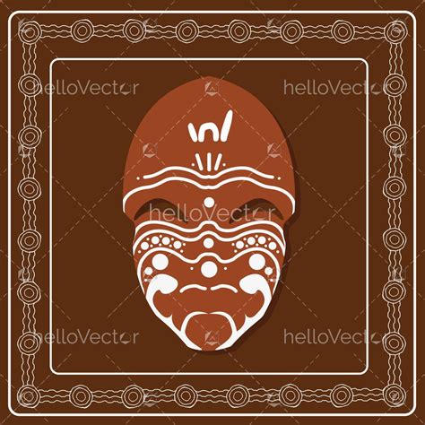 Aboriginal art vector painting. - Download Graphics & Vectors