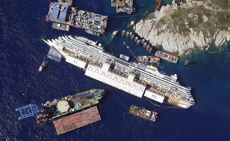 Italy Prepares to Refloat the Costa Concordia - Newsweek