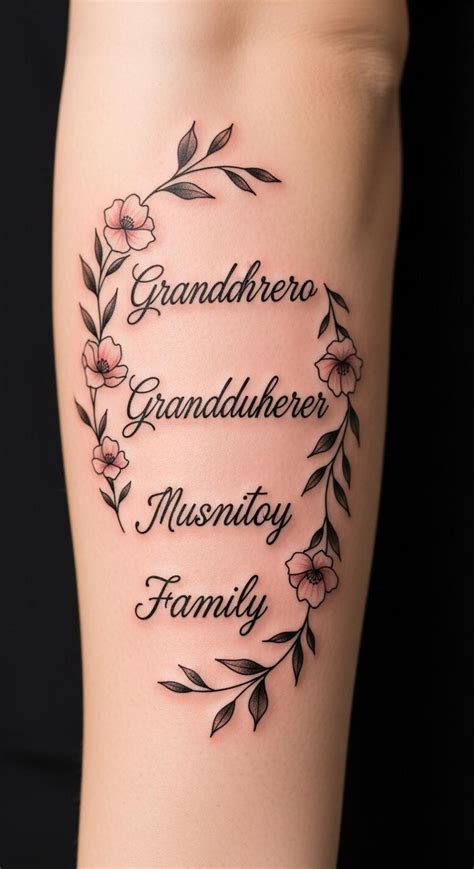 The Rise Of Grandchild Tattoos A New Era In Family Ink