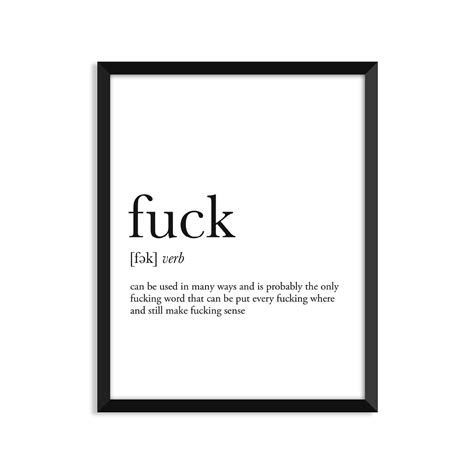 fuck definition everyday card footnotes paper