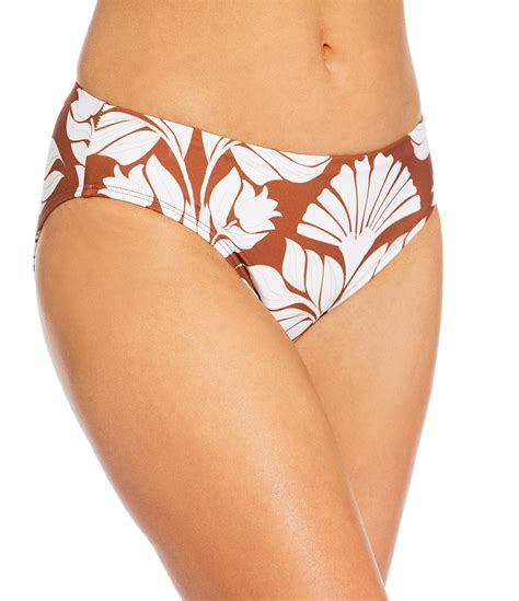 Alex Marie Signature Sculpt Nouveau Tropical Mid Rise Swim Bottom